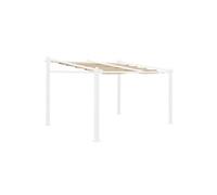 Toile de toit beige pour tonnelle 3x4m Murum - toile de rechange pergola. toile de remplacement - Beige