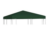 Toile de toit de chapiteau - vidaXL - 3 x 3 m - Vert - 310 g/m² - Imperméable
