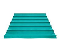 Toile De Toit De Rechange pour Pergola,Retractable Wave Sun Shade Sail, Imperméable Toile D'ombrage,98% UV Protection,for Outdoor Garden Patio Yard Serre (Lake Blue,1.2x3M (WxL))