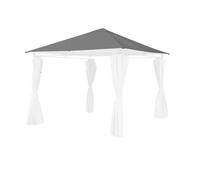 Alice's Garden - Toile de Toit Grise pour tonnelle 3x3m Elusa - Toile de Rechange pergola. Toile de Remplacement