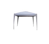 Toile de tonnelle ""Easy up"" ardoise 3x3m en polyester - Hespéride