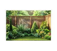 Toile De Verdure Extérieur - 210 x 150 cm pour Terrasse,Clôture Jardin - Pour Propriétaires Photographes Appartement Bureau Restaurant Foire Artisanale Mariage Anniversaire