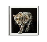 Toile décorative avec cadre Jaguar 82 x 4 x 82 cm Modèle 2
