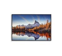 Toile décorative avec cadre Lake 90 x 4 x 60 cm