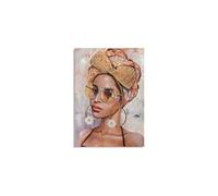 Mauro Ferretti - Toile décorative fait main Jennifer 70 x 30 x 100 cm