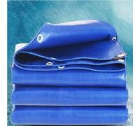 Toile d'étang à Poissons en PVC imperméable multifonctionnelle avec Valve de vidange, Piscine extérieure Pliable for la Pisciculture et Le Jardinage 1 pièce(Blue,3x1x1m)