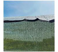 Toile d'ombrage 4 x 6 m 85 % réfléchissante pour voitures, pergolas et plantes, résistante à la chaleur, pare-soleil en aluminium durable pour animaux domestiques et jardins