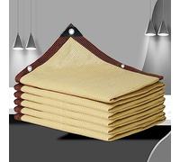 Toile d'ombrage 4x6 Filet d'ombrage 4x6 Ajouréevoile d'ombrage Rectangulaire 6x4 Bâche Extérieure Filet Tissu, Pare-Soleil Respirante bétail Entrepôt Terrasse,beige-4x5m