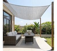 Toile d'ombrage 85% Aluminium, bâche argentée avec œillets, Aluminet Tissu d'ombrage réfléchissant 1x1m 2x5m 3x10m 5x8m 6x16m, Filet d'ombrage en Aluminium pour Jardin pergola Camping(9x11m)