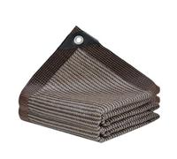 Toile d'ombrage 90 % anti-UV - Filet d'ombrage marron pour plantes, piscines et terrasses - Bâche en maille - Disponible en 3,3 x 9,9 m, 6,6 x 19,7 m, 9,9 x 13 m, 26 x 39,4 m (taille : 6 x 20 m)