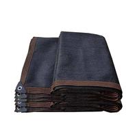 Toile d'ombrage 90 % pour serre, terrasse et poulailler - Filet d'ombrage noir 2,6 x 15,9 m 9,9 x 13 m (dimensions : 5 x 7 m) - Bâche en maille
