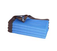 Toile d'ombrage à 80 % contre les rayons UV - 4 x 4 m - Maille coupe-vent à œillets - Pour pergola et terrasse, parasol de jardin - Résistant aux intempéries