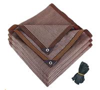 Toile d'ombrage à 90 % - Bâche en maille avec œillets, 3 x 25 m, idéale pour terrasse, serre, pergola, protection des plantes, moustiquaire robuste bloquant les UV