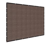 Toile d'ombrage à 90 % - Bâche en maille durable avec œillets - Idéale pour poulailler, terrasse, plantes, serre, chenil, porche et pergola - Housse de protection solaire (3 x 4 m)