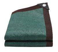 Toile d'ombrage à 90 % pour jardin, filet vert pour une utilisation en extérieur, serre, plantes, volaille, arrière-cour (10 x 20 m) - Housse polyvalente résistante aux UV