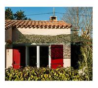 WERKA PRO Toile d'ombrage ajourée Camouflage 3 x 3 mètres (9m²), Vert