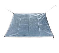 Toile D'ombrage Aluminet pour Voiture Filet D'ombrage 75% avec Œillets Filet Résistant Aux UV pour La Couverture d'une Serre d'un Patio d'une Plante d'une Fleur Ou d'un Poulailler(2x5.0m/6.6x16.4ft)