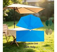 Toile d'ombrage anti-décoloration qui crée des coins frais et abrisés pour les murs de cour, idéale pour les moments de thé et la détente décontractée en plein air Lake blue