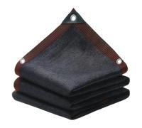 Toile D'Ombrage Anti-UV pour Serre, Terrasse, Grange et Chenil - Bâche en Maille Noire pour La Protection Solaire du Jardin