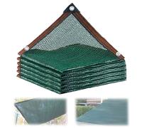 Toile D'ombrage, Bâche en Maille Respirante avec œillets Renforcés, Filet Pare-Soleil Vert, Plus Facile à Accrocher pour Couvrir Les Plantes Extérieures Serre Patio Pelouse Pergola(10x10ft)