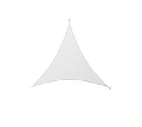 Toile D'ombrage Blanc Toutes Les Tailles 420D imperméable à l'eau Voile d'ombrage carré Rectangle Triangle Jardin terrasse auvent Piscine Ombre Camp randonnée Cour(4x4x4m)