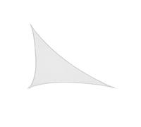 Toile D'ombrage Blanc Toutes Les Tailles 420D imperméable à l'eau Voile d'ombrage carré Rectangle Triangle Jardin terrasse auvent Piscine Ombre Camp randonnée Cour(3x4x5m)