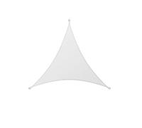 Toile D'ombrage Blanc Toutes Les Tailles 420D imperméable à l'eau Voile d'ombrage carré Rectangle Triangle Jardin terrasse auvent Piscine Ombre Camp randonnée Cour(3.0x3.0x3.0m)