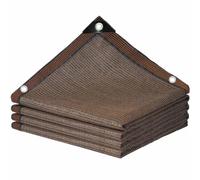 Toile d'ombrage de jardin rectangulaire en maille à 85 % avec œillets pour plantes, pergolas, housse de voiture, serre et protection UV
