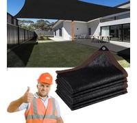 Toile d'ombrage de jardin résistante à 90 % aux UV pour pergola, terrasse, clôture d'intimité, filet pare-soleil robuste 4,6 x 13,7 m pour bâche de bateau, solutions d'ombrage d'extérieur