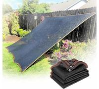Toile d'ombrage de qualité supérieure à 90 % pour serres - Résistante aux déchirures - Pour poulailler, terrasse, pergola - Tailles : 4 x 5 m, 6 x 11 m, 10 x 11 m, 7 x 12 m
