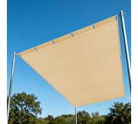 Toile d'ombrage de Serres 80 x 800 cm Respirant Anti UV Toile Ombrage Exterieur Résistant pour Serre Jardin Couverture Potager Terrasse, Jaune Sable