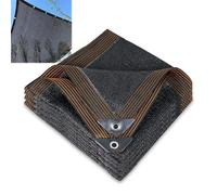 Toile d'ombrage d'extérieur en maille Sn rectangulaire, 4,6 x 12,2 m, filet de protection UV avec œillets en aluminium pour jardin, terrasse, serre, pera, poulet