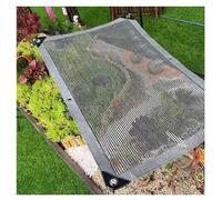 Toile D'ombrage en Aluminium 55% Pare-Soleil, Filet D'ombrage Respirant avec Œillets pour Serre, Toile D'ombrage pour Parking Jardin Cour Chenil(6.6'x49'(2.0x15.0 m))