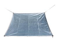 Toile D'ombrage en Aluminium Protection Solaire pour Plantes 75% D'ombrage 1x2.0m 2x2.0m 2x4.0m 3x5.0m 4x6.0m Bâche en Maille pour Serre Pergola Terrasse Jardin Patio(2x10m/6.6x32.8ft)