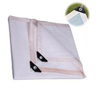 Toile d'ombrage en maille durable avec œillets - Protection UV à 90 % - 2,5 x 6 m - Idéal pour serres, pergolas, terrasses, balcons, voitures, courses de chiens - Blanc