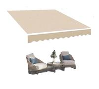 Toile d'ombrage extensible imperméable 200-600 cm Protection UV pour l'extérieur Idéal 400 x 300 cm Housse de rechange