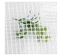 Toile d'ombrage imperméable transparente pour plantes - Bâches transparentes avec œillets pour patio, terrasse, arrière-cour et porche - Protection de 6 x 6 m
