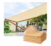 Toile D'ombrage Jaune 85% - Filet Pare-Soleil pour Serre 2x2.0m 2x4.0m 3x3.0m 3x6.0m 4x4.0m Voile D'ombrage Robuste pour Entrepôts Et Granges(4x7.0m(13'x23'))