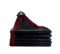 Toile d'ombrage noire de 4,6 x 18,3 m pour jardin, terrasse, serre, plantes, pergolas, chenil, poulailler, facile à accrocher, protection contre les UV, pour l'extérieur