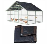 Toile D'ombrage Noire - Protection Solaire Anti UV Tissu Respirant - Filet De Protection pour Plantes Serre - Écran D'intimité Résistant Aux Déchirures Jardin(6x6.0m/19.7x19.7ft)