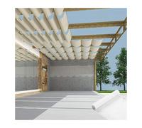 Toile d'ombrage ondulée, Filet d'ombrage en polyéthylène Haute densité pour pergolas, terrasses, patios et Jardins - Bâche en Maille résistante aux UV, 2 x 14 m, abri pour piscines et Remise