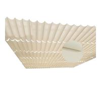 Toile d'ombrage ondulée, pergola rétractable - Protection Solaire imperméable pour Patio, véranda et mobilier de Jardin, Fixations Robustes, auvent extérieur (1,8 x 3,5 m)