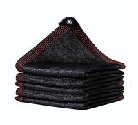 Toile d'ombrage pour extérieur, 7 x 8 m, protection UV, idéale pour les espaces extérieurs et les besoins de jardinage Noir