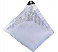 Toile d'ombrage pour Le Jardin Blanc, 50% d'ombre, Tissu D'ombrage HDPE, Filet d'ombrage avec œillets, Plantes Fleurs Serre légumes Patio Balcon Voile Solaire Respirant(2x6.0m/6.6x19.6ft)