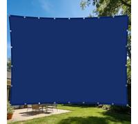 Toile d'ombrage Rectangulaire 1.6 x 2.8 m D'Ombrages UV Protection Auvent Imperméable Protection Solaire Jardin Respirant Pourjardin, Terrasse, Balcon, Extérieur, Bleu Foncé