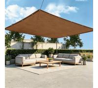 Toile D'ombrage Rectangulaire, 1.8x4 M Voile Dombrage Imperméable, Voile D'ombrage Balcon Bâche Ombrage Protection UV Solaire pour Jardins Balcons Pergola Terrasse - Marron