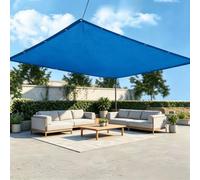 Toile D'ombrage Rectangulaire, 1.8x4 M Voile Dombrage Imperméable, Voile D'ombrage Balcon Bâche Ombrage Protection UV Solaire pour Jardins Balcons Pergola Terrasse - Bleu