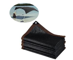 Toile d'ombrage rectangulaire 10,9 x 114,6 m - Filet de protection UV pour extérieur, terrasse, jardin et auvent - Housse de pare-soleil pour le jardinage et la relaxation