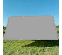 Toile d'ombrage Rectangulaire 100 x 220 cm Imperméableanti Auvent Respirant pour Patio Jardin Terrasse Extérieur Balcon, Gris Clair