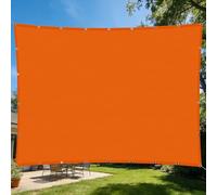 Toile d'ombrage Rectangulaire 2.5 x 4.5 m D'Ombrages UV Protection Auvent Imperméable Protection Solaire Jardin Respirant Pourjardin, Terrasse, Balcon, Extérieur, Orange